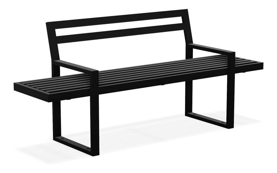 Skyline Aluminum Bench 6ft