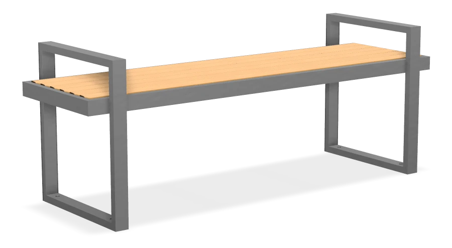 Skyline Backless Bench 5ft