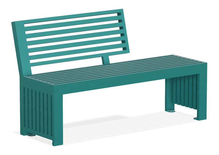 Urban Form Aluminum Bench 5ft