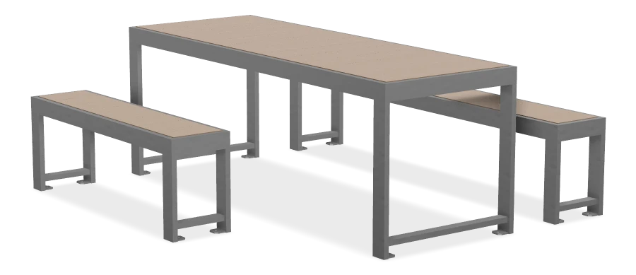 Urban Form Wheelchair Accessible Picnic Table