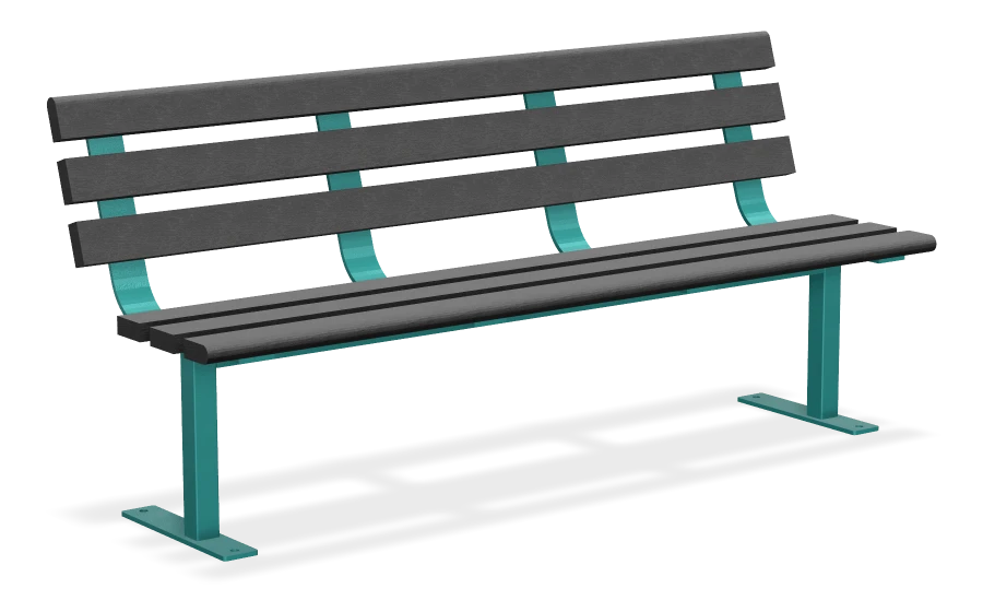 Standard Bench without Armrests 6ft