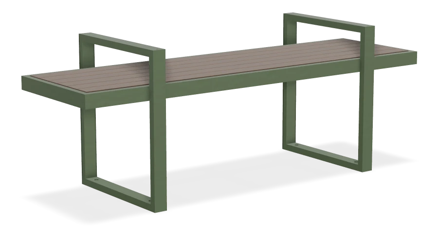 Skyline Backless Bench 6ft