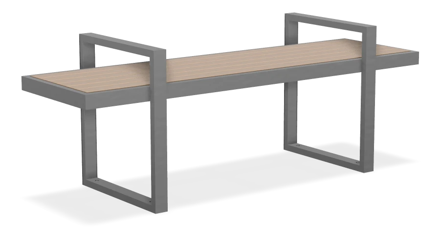 Skyline Backless Bench 6ft