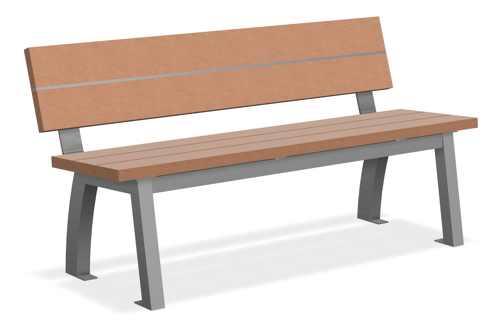Aylesbury Bench Without Armrests 5ft