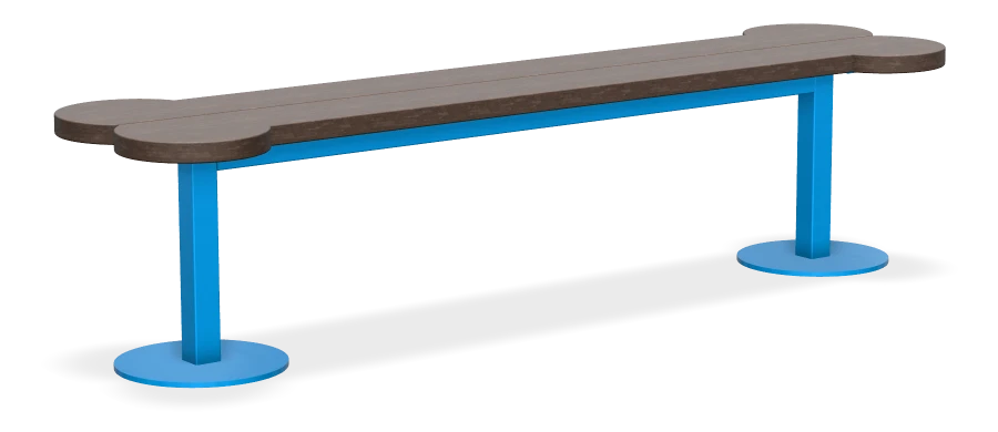 Dog Park Bench 6ft