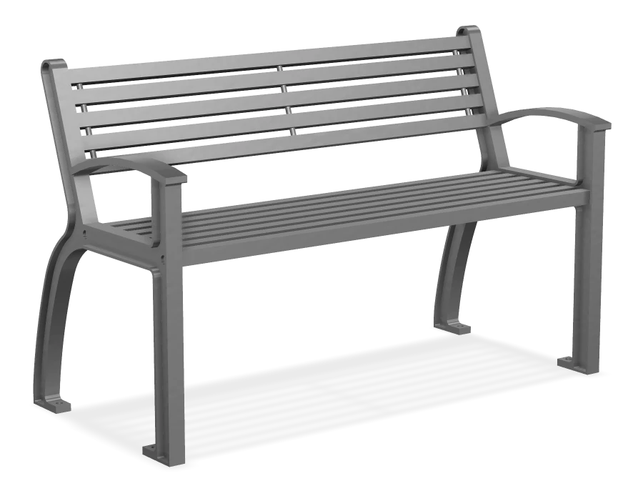 Beselt Aluminum Bench 4ft