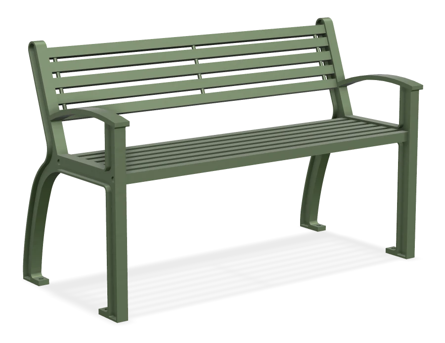 Beselt Aluminum Bench 4ft