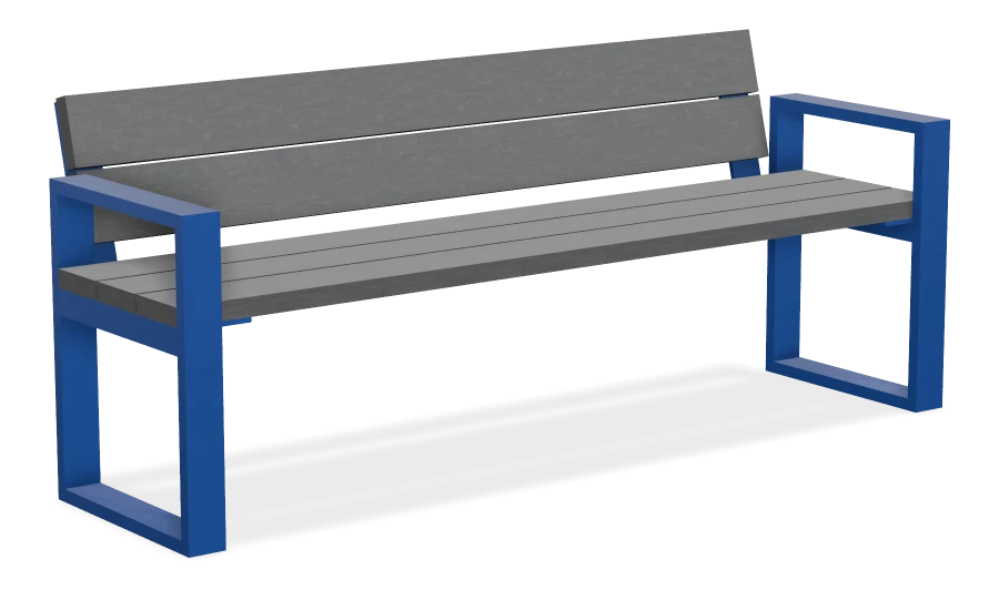 Rio Can Designed Rio Can 6ft Bench Without Armrests
