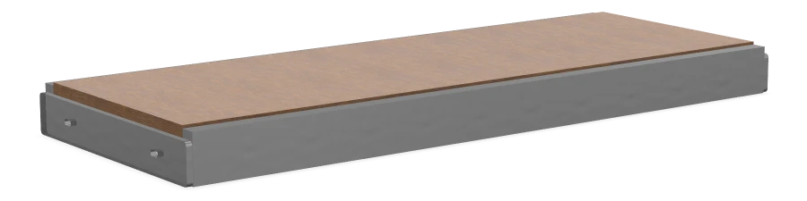 Urban Form 4ft Straight Bench for Urban Form Planter/Bench Combo - No Legs