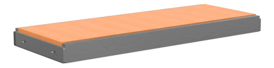 Urban Form 4ft Straight Bench for Urban Form Planter/Bench Combo - No Legs