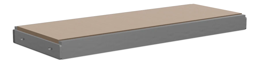 Urban Form 4ft Straight Bench for Urban Form Planter/Bench Combo - No Legs