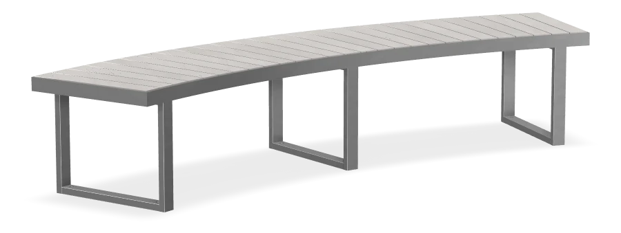 Skyline Curved Bench 3.65m Radius with 2.4m Arc Length