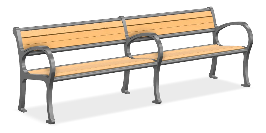 Mountain Classic Bench 8ft