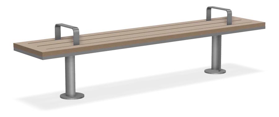 SurRe Backless Bench 8ft