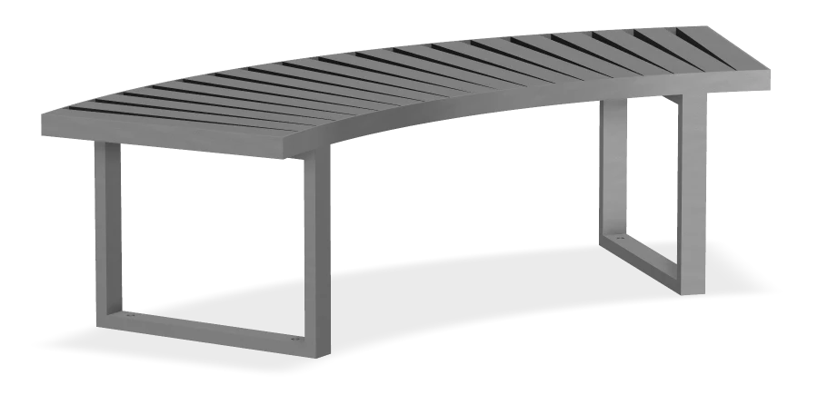 Skyline Curved Bench 5ft