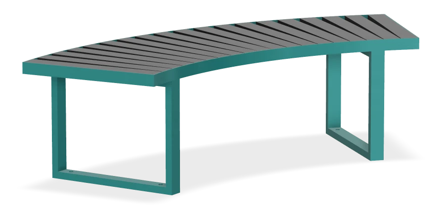 Skyline Curved Bench 5ft