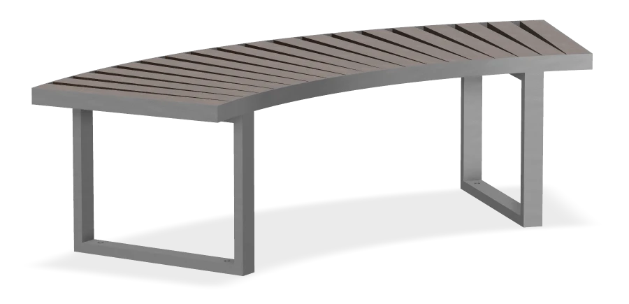 Skyline Curved Bench 5ft