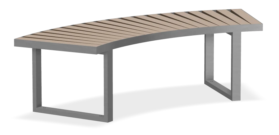 Skyline Curved Bench 5ft