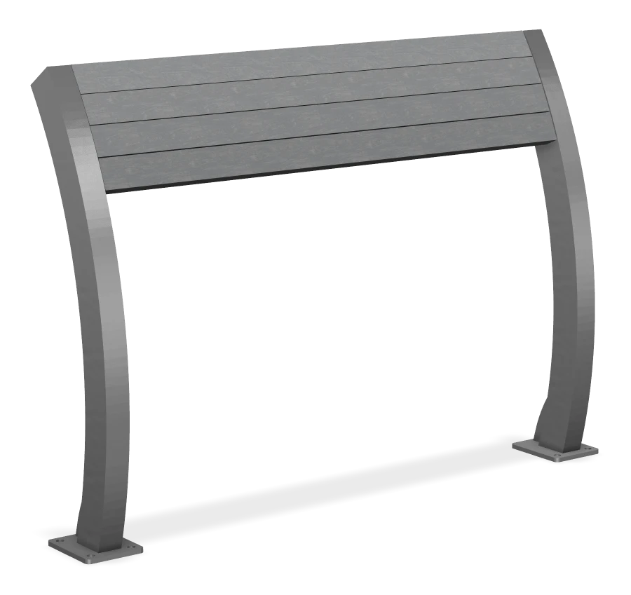 Parker Leaning Bench 4ft