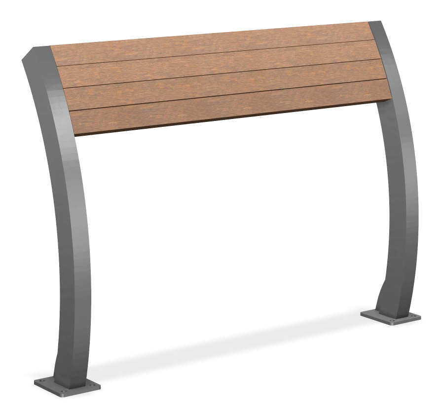 Parker Leaning Bench 4ft