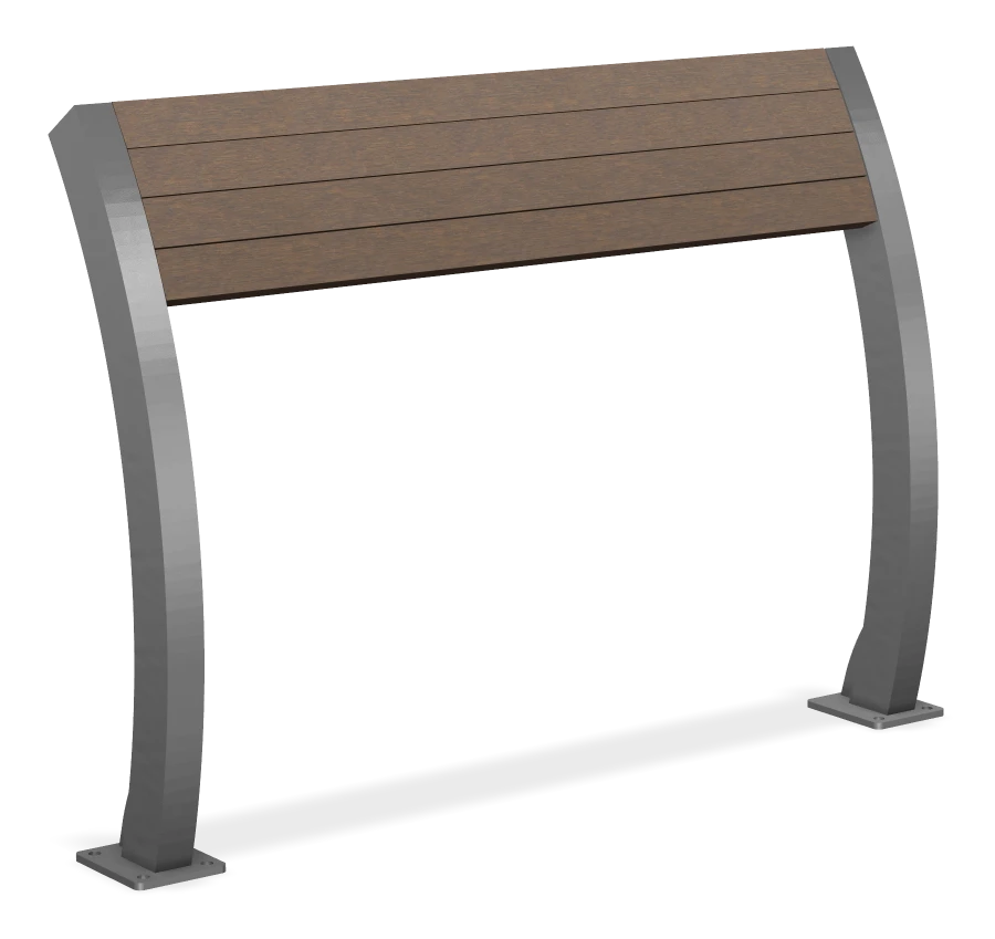 Parker Leaning Bench 4ft