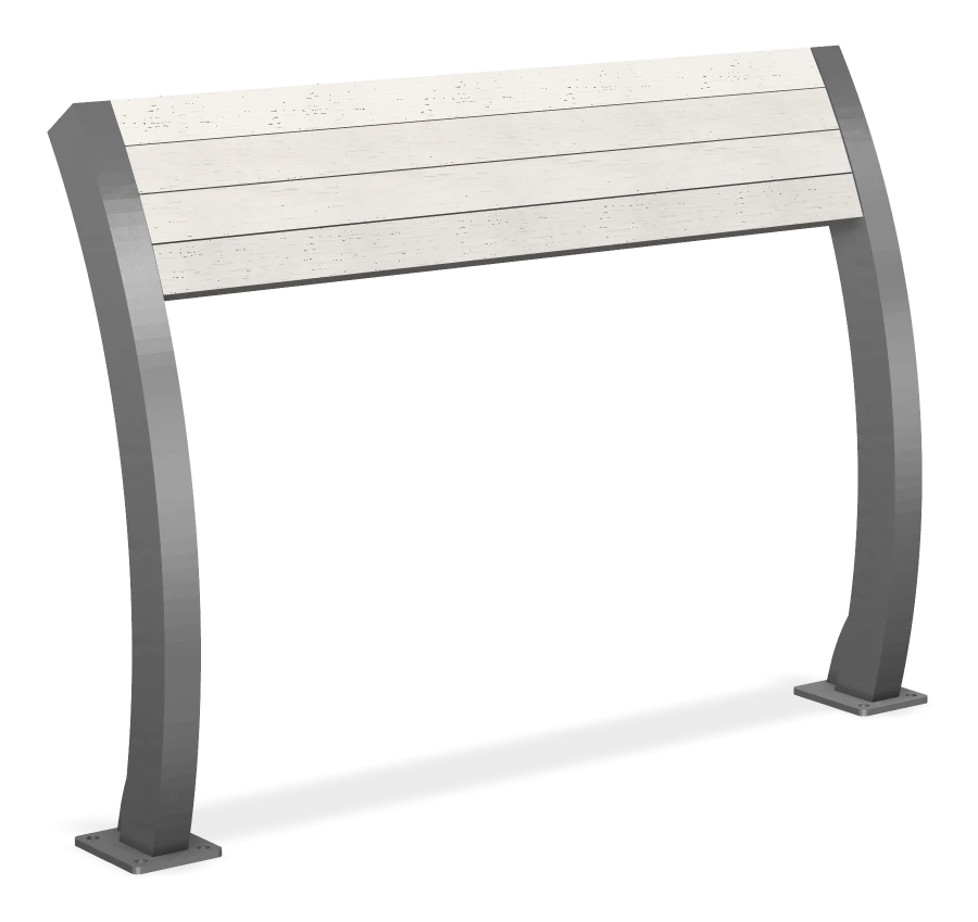 Parker Leaning Bench 4ft
