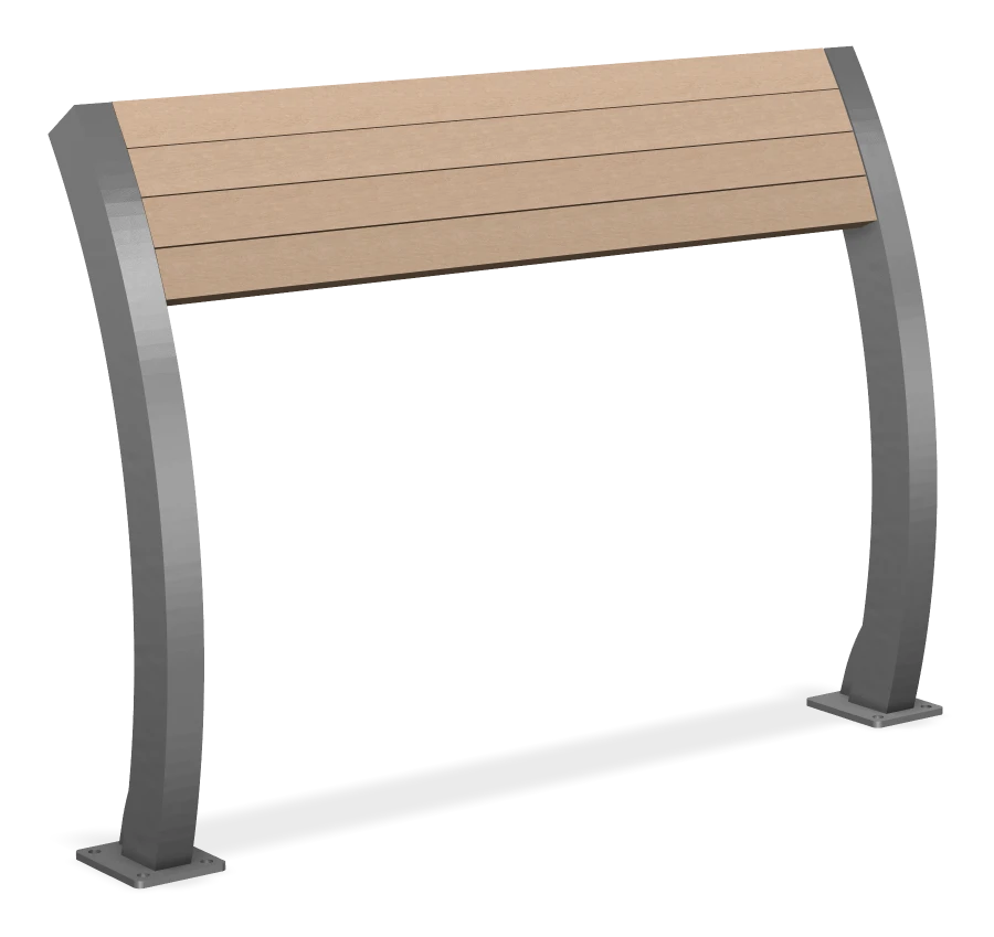 Parker Leaning Bench 4ft