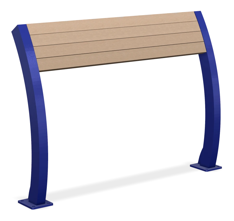 Parker Leaning Bench 4ft