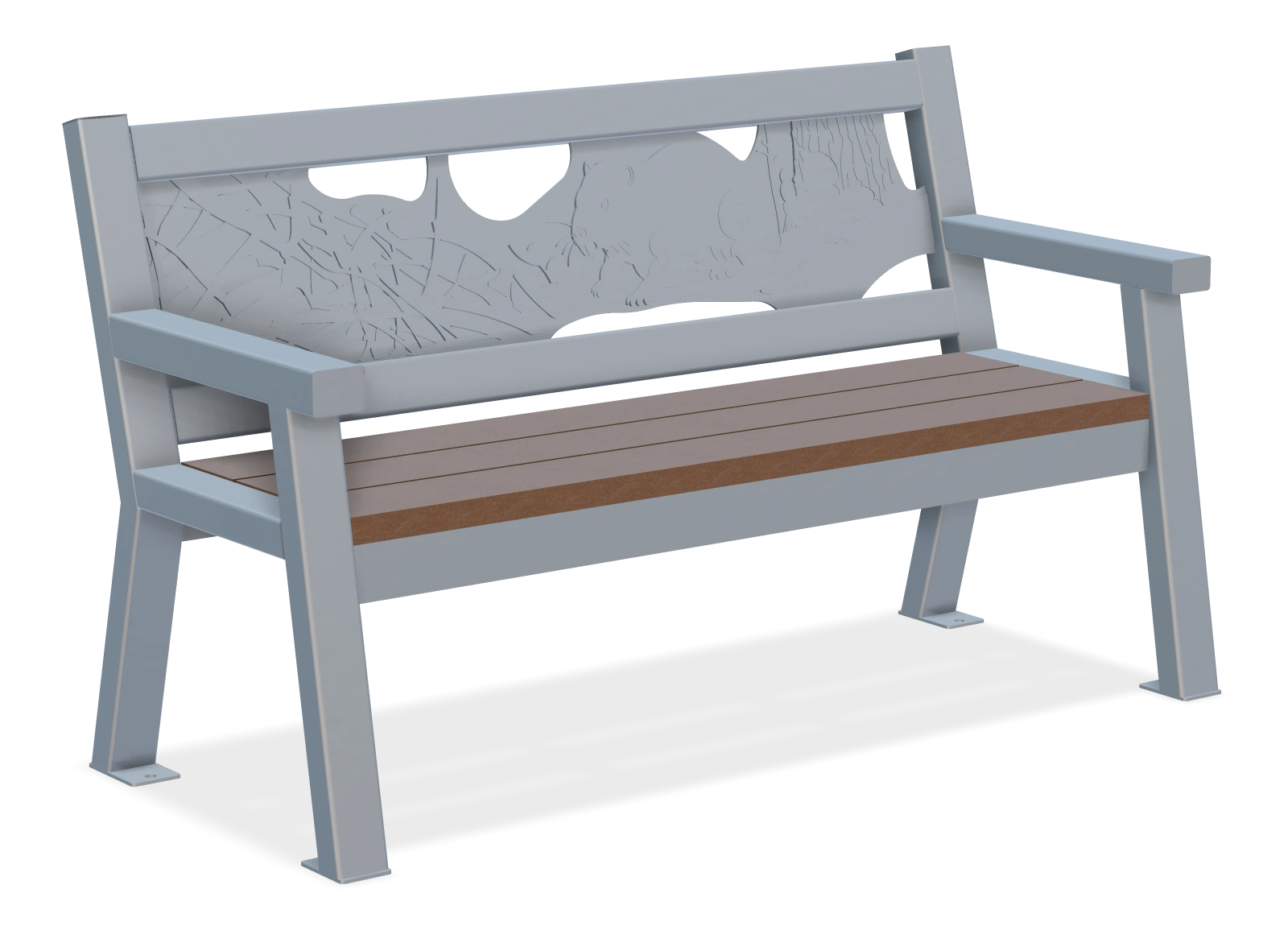 Scriber Lake Beaver Bench