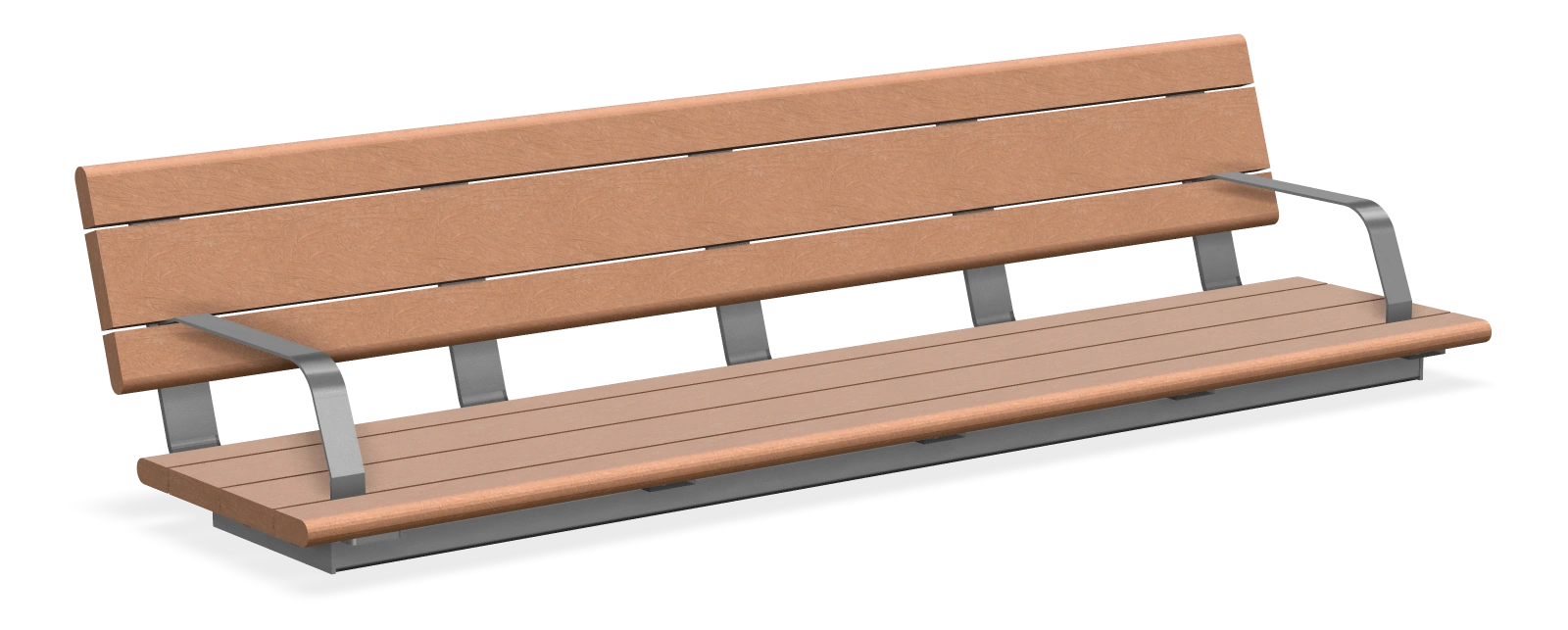 Bayview Wall Top Bench 7ft