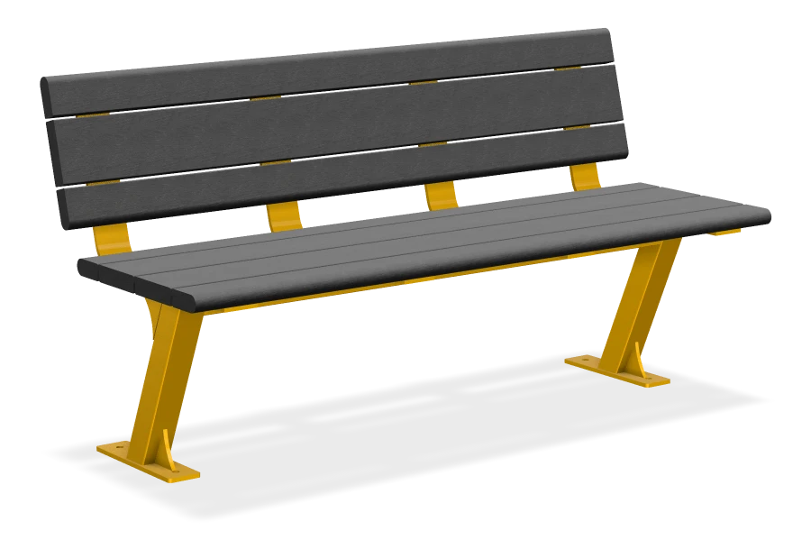 Bayview Bench without Armrests 6ft
