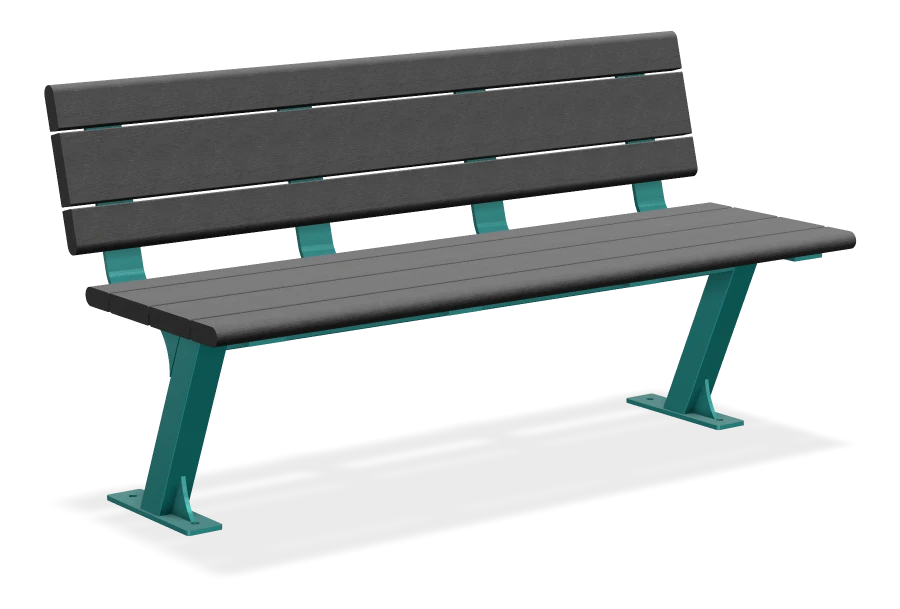 Bayview Bench without Armrests 6ft