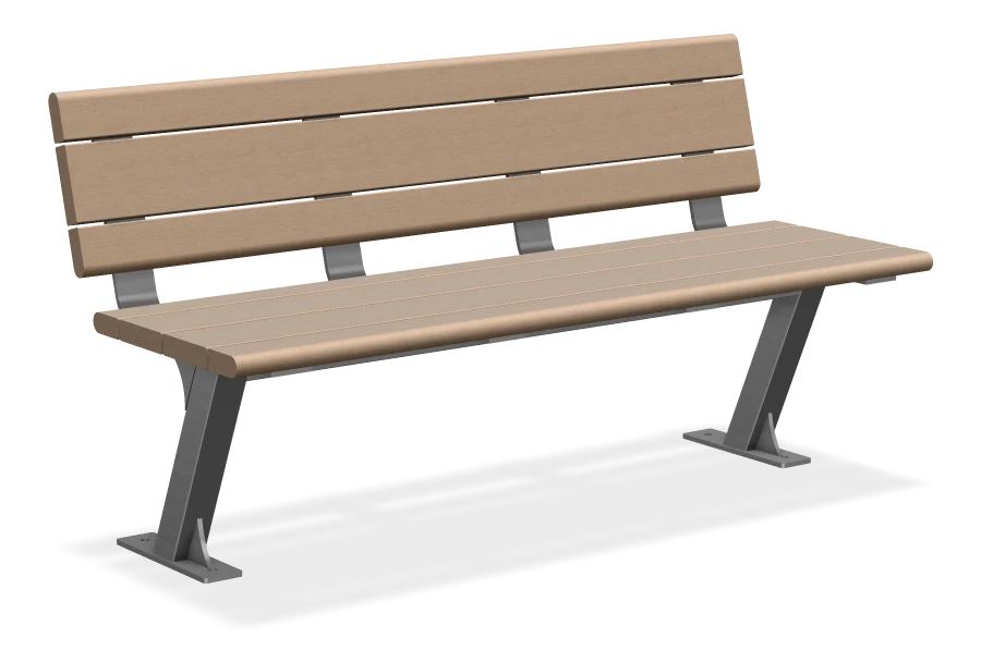 Bayview Bench without Armrests 6ft