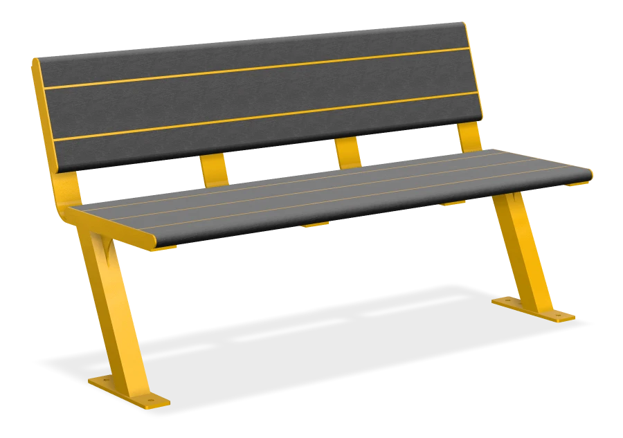Bayside Bench without Armrests 5ft