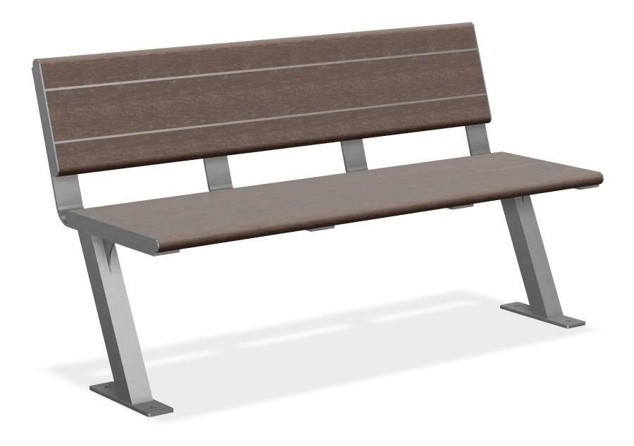 Bayside Bench without Armrests 5ft