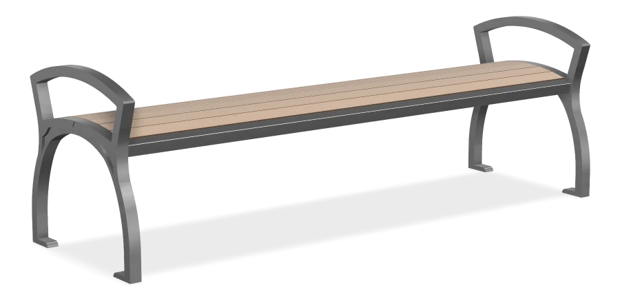 Modena Backless Bench 6ft