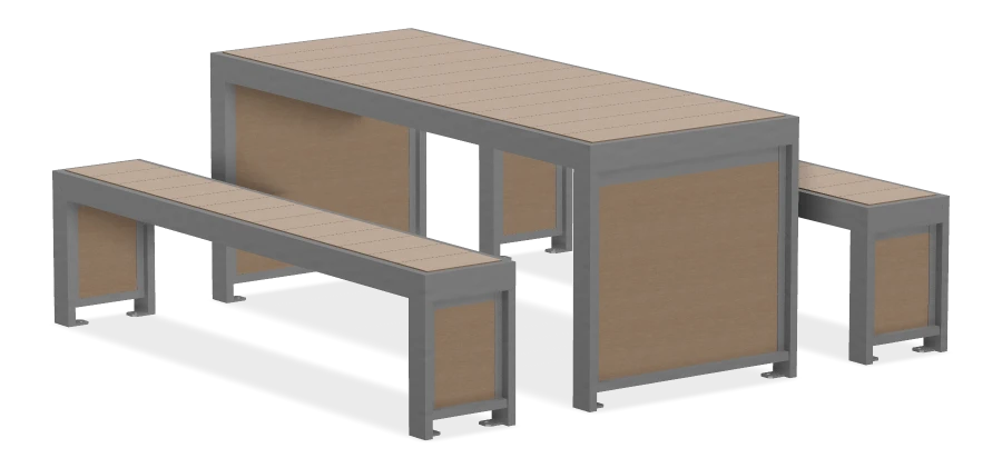 Urban Form Picnic Table 6ft
