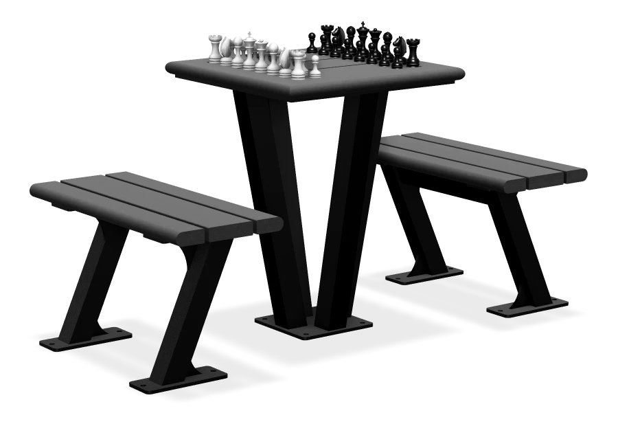 Bayview 2 Seat Games Table Set - Cribbage