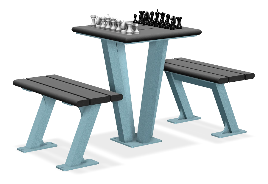 Bayview 2 Seat Games Table Set - Cribbage