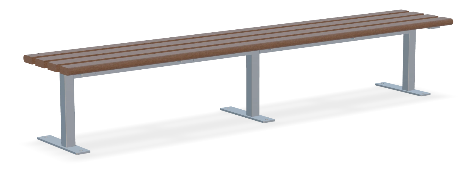 Standard Straight Park Bench 8FT