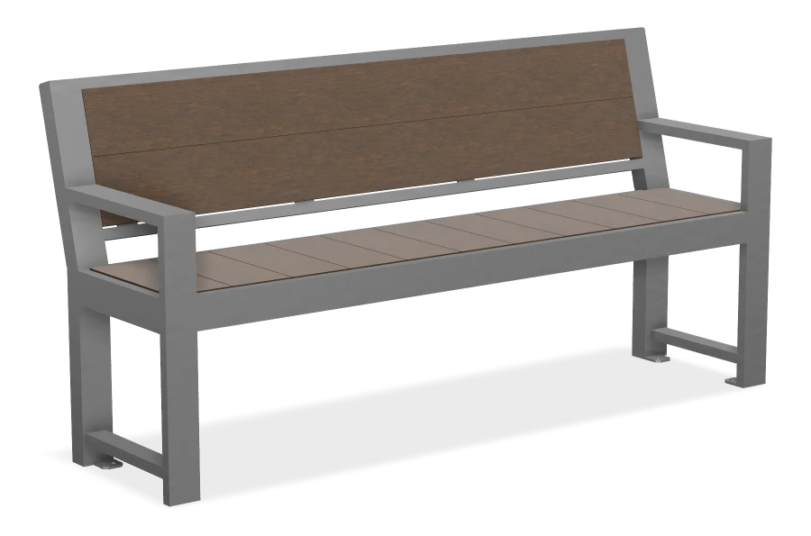 Harvest Bench with Armrests 5ft