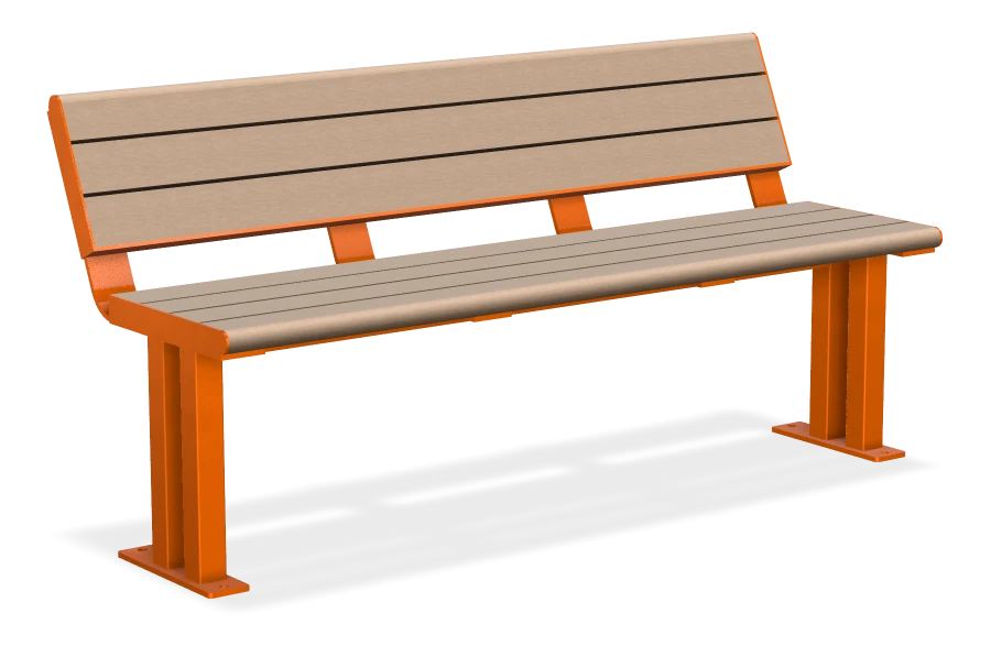 Larson Bench without Armrests 5ft