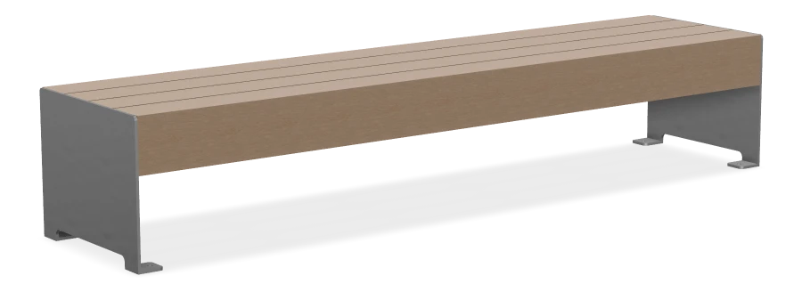 Hutch Backless Bench 8ft