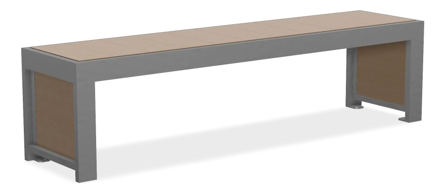 Urban Form Backless Bench 6ft