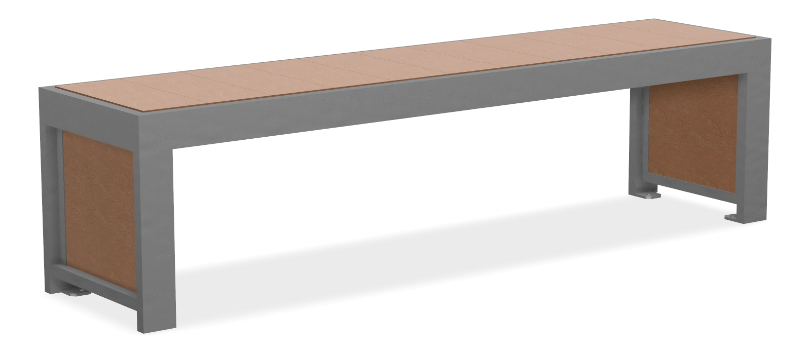 Urban Form Backless Bench 6ft