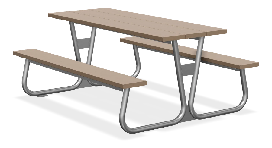 Pipeline Picnic Table 6ft