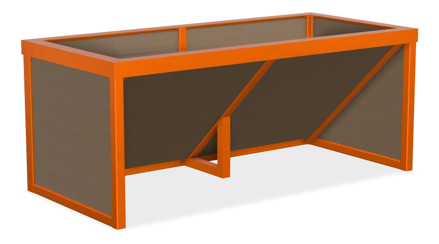 Urban Form Wheelchair Accessible Double Planter