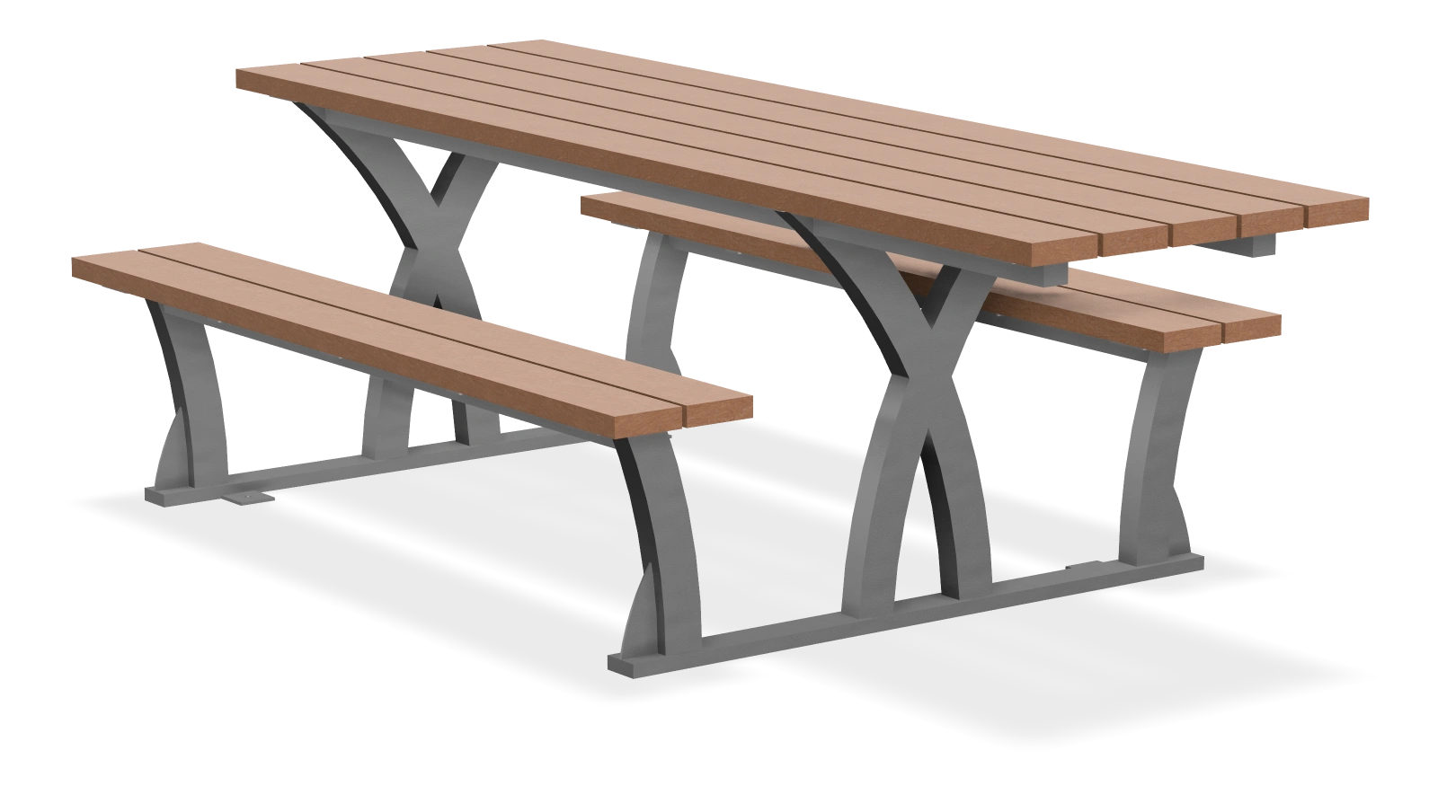 Parker Wheelchair Accessible Picnic Table - Full Framed