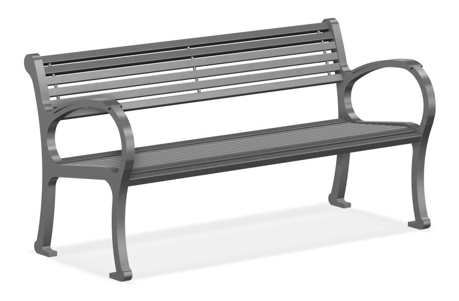 Mountain Classic Aluminum Bench 5ft