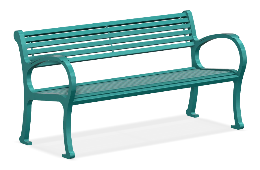 Mountain Classic Aluminum Bench 5ft